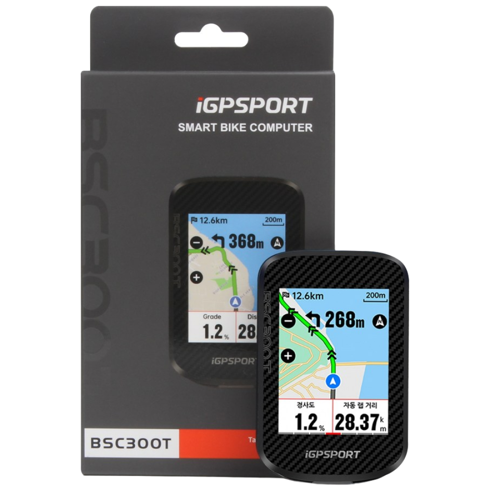 iGPSPORT BSC300T 터치스크린 자전거 속도계, 1개, 블랙 168,000원