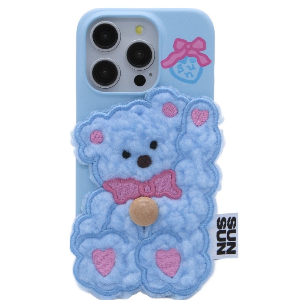 세컨드유니크네임 SUN PATCH HI BEAR 휴대폰 케이스 32,370원