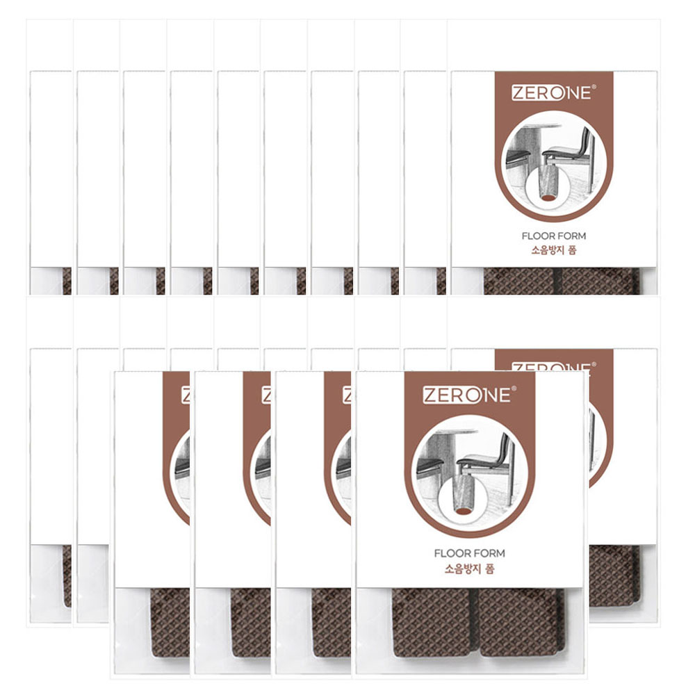 ZERONE 소음방지폼 사각 패드 Z1-110 8p 14,880원