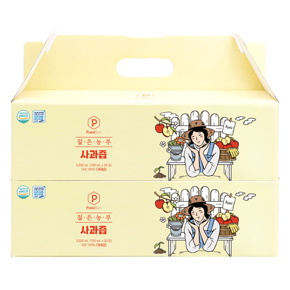 푸릇담 젊은농부 사과즙 41,900원