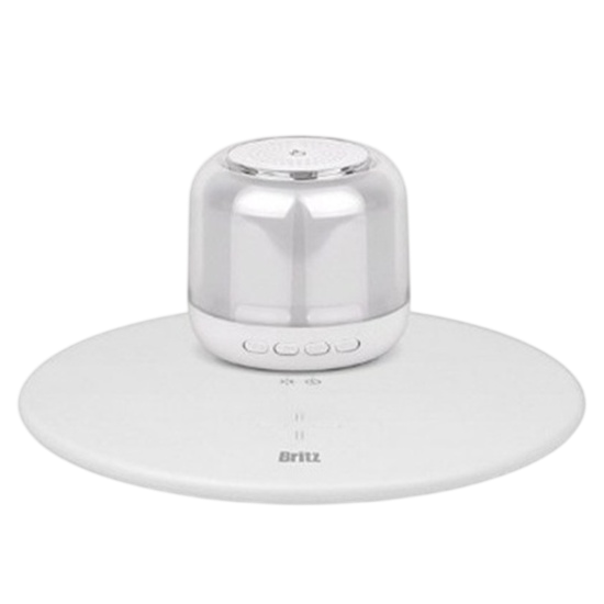 브리츠 미니 블루투스 무드등 스피커 BZ-T200BT + 무선충전기 세트 93,300원