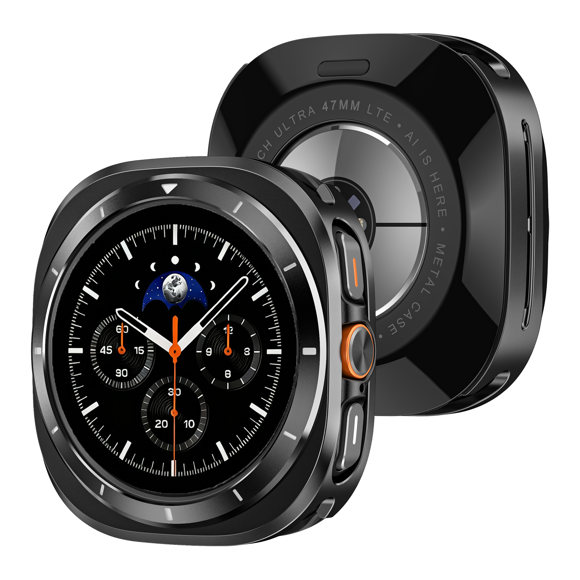 FALANDO 갤럭시워치8 울트라 2025 호환 티타늄 메탈 PC 보호 풀커버 케이스 전면 후면 측면 베젤스킨 47mm 25,800원