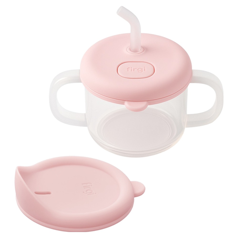 퍼기 처음 쓰는 말랑 빨대컵 세트, 200ml, 1세트, 파스텔핑크 20,900원