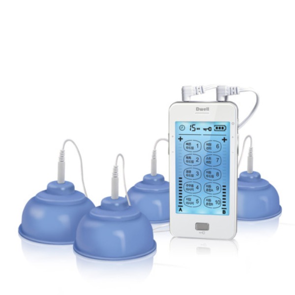 디웰 저주파 마사지기 터치형 + 흡착패드 저주파안마기, 1세트 61,400원