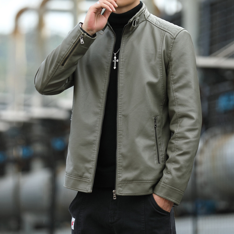 POMTOR 가죽자켓 자켓 숏 기모 방풍 남성겨울자켓 남자자켓 남성코트 56,980원