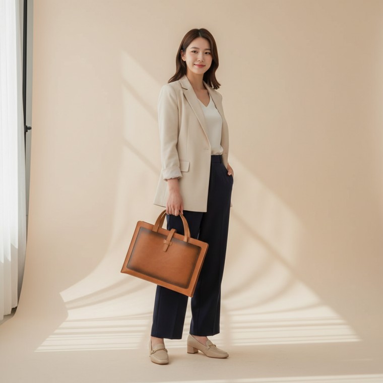 남성용 가죽 서류가방 출근용 서류보관용 업무용 가방 54,310원