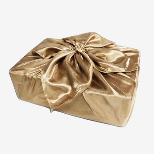 공단 보자기 골드브라운 중/대 선물용 포장 굴비 배 사과 명절 정육, 10개 10,300원