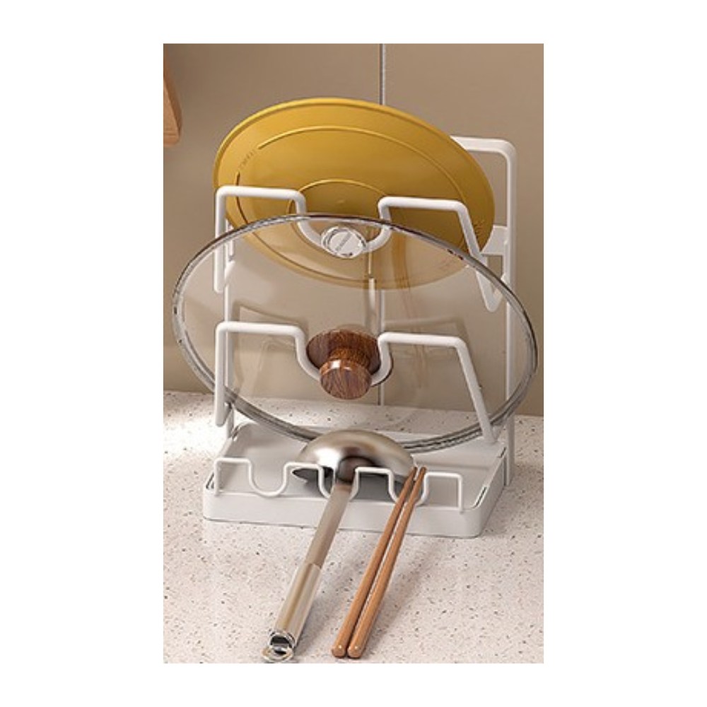 냄비뚜껑 국자 거치대 젓가락 도마 조리도구 정리대 정리 받침대 2단 49,000원