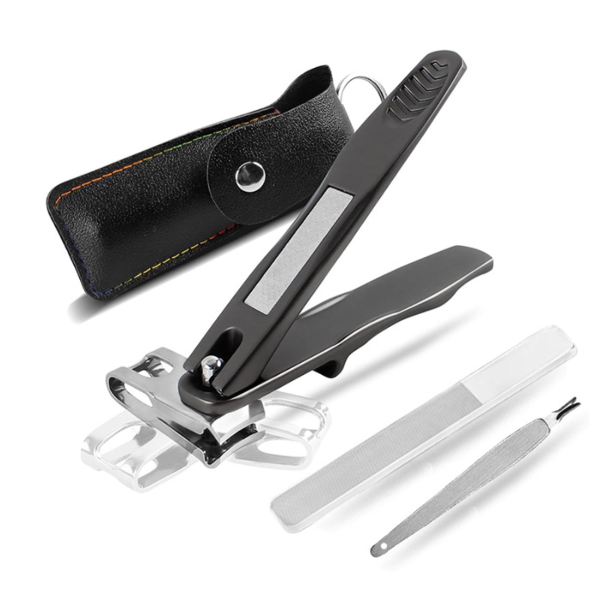 투데이리빙 3종 세트 360도 회전날 손톱깎이 고급 스텐 손톱 발톱 튐 방지 회전 발톱깎이 깍기 네일 정리 클리퍼 트리머 파일 갈이 도구 7,210원