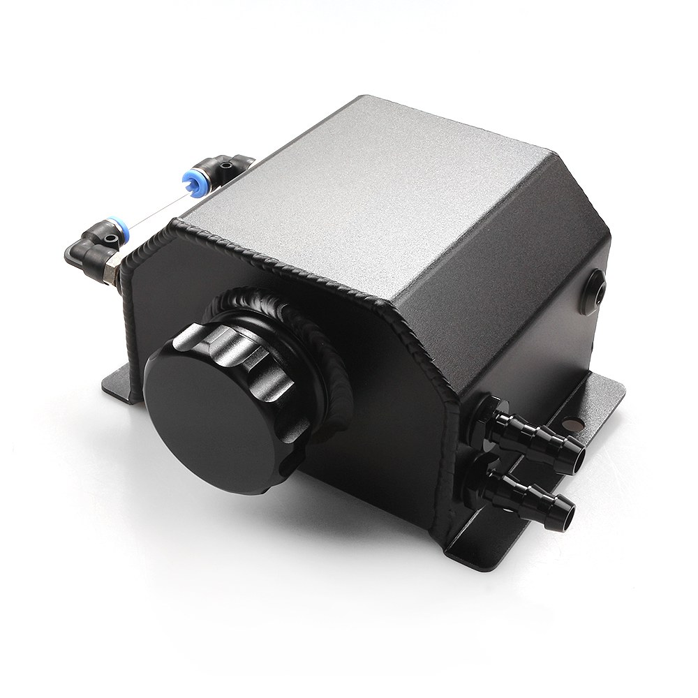 범용 알루미늄 오일 캐치 캔, 저수지 탱크, 엔진 냉각수 라디에이터, 오버플로우 연료 배수 플러그 브리더 포함, 1L, 2L 30,700원