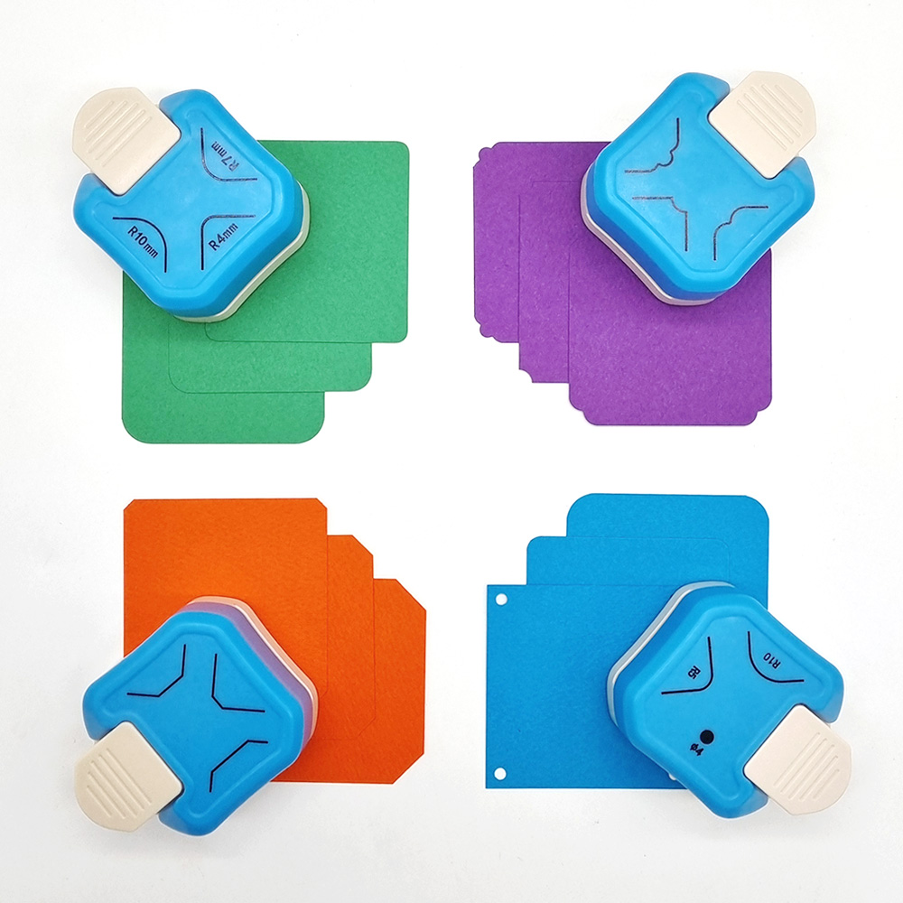 더이안 모서리펀치 3 in1 코너 모양펀치 코너커터기 라운드 커팅기 4종, 1개, 4번 7,600원