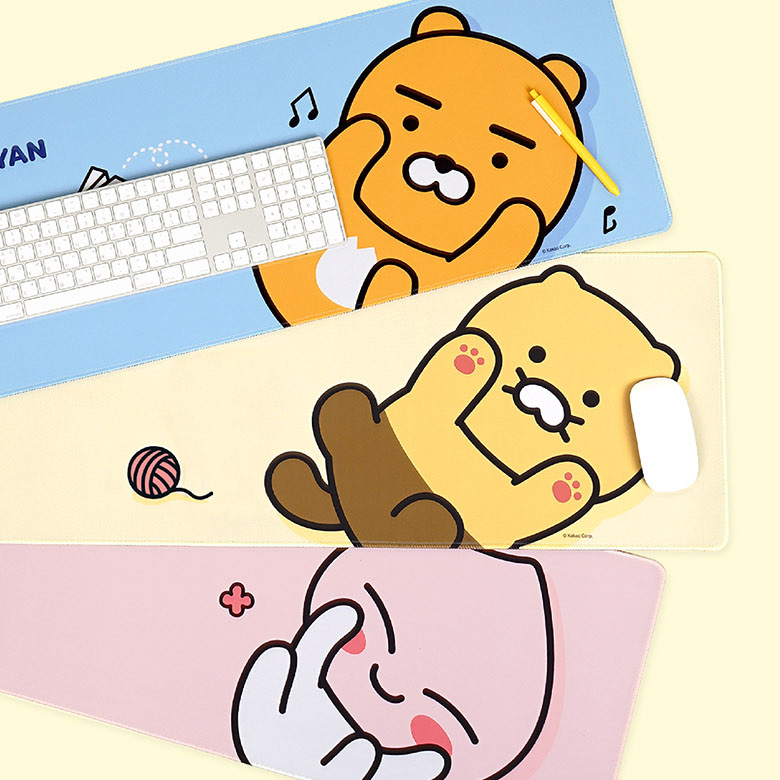 카카오프렌즈 장패드 마우스 키보드 귀여운 캐릭터 게이밍 라이언 춘식이 어피치 18,900원