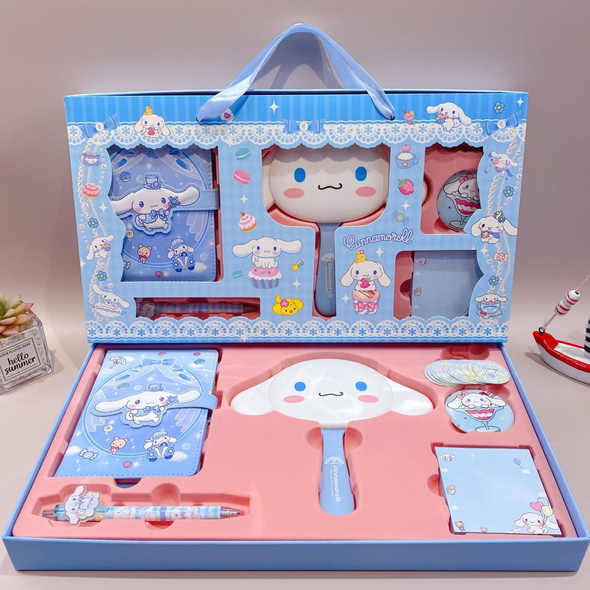산리오 문구세트 다이어리 꾸미기 거울 빗  신학기 노트 문구 32,800원