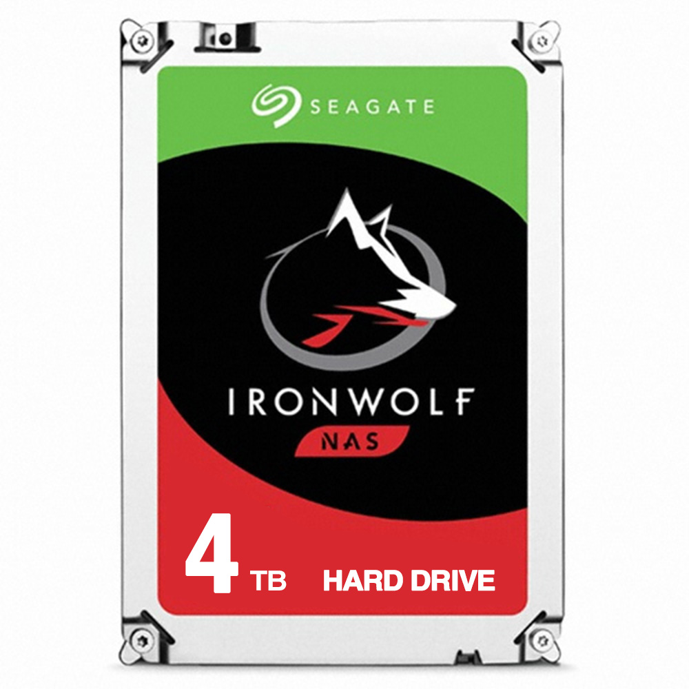 씨게이트 아이언울프 4테라 Seagate IronWolf 4TB (ST4000VN006) - NAS용 (구모델 ST4000VN008) 249,000원