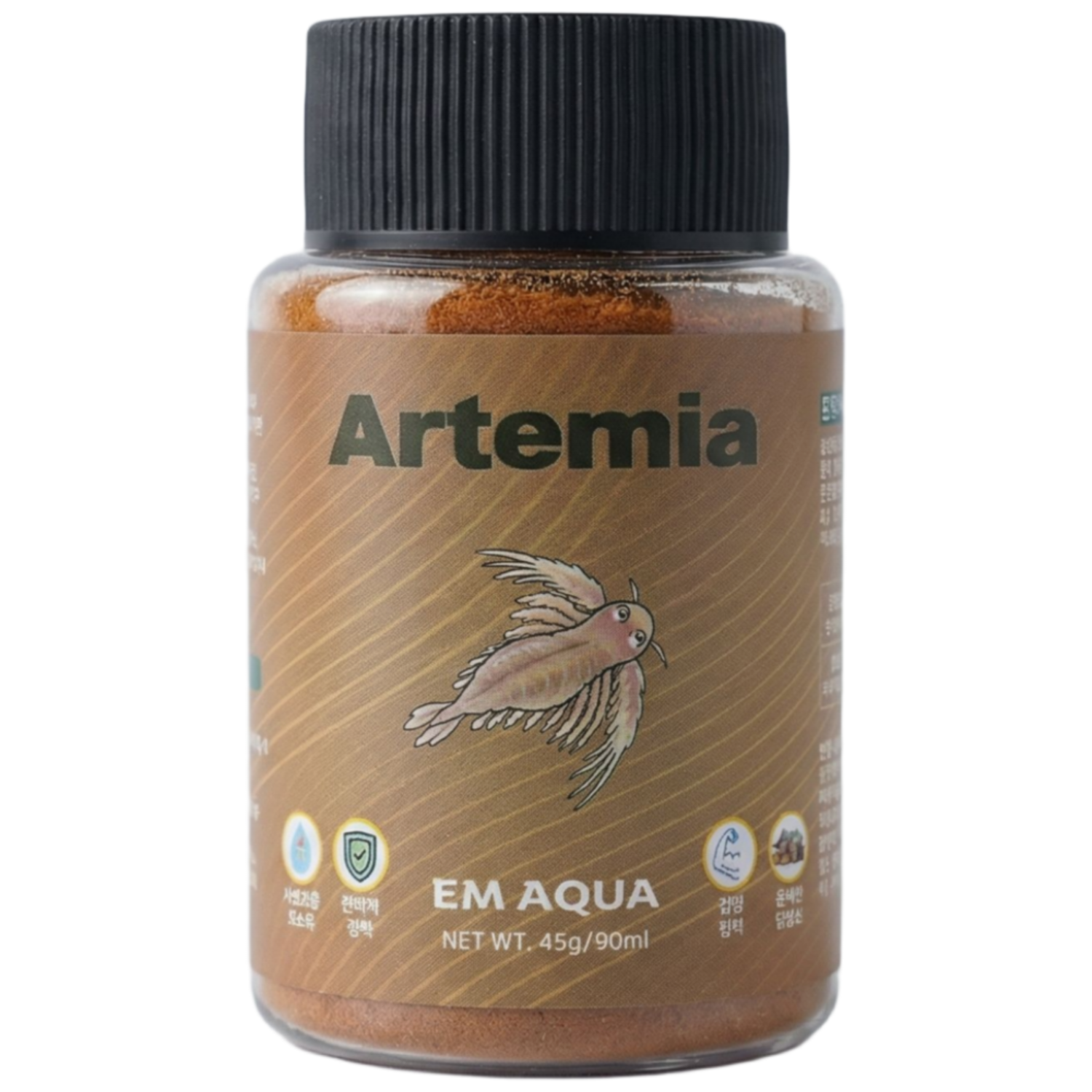 탈각 알테미아 치어먹이 구피치어밥 고급영양사료, 1개, 45g 6,000원