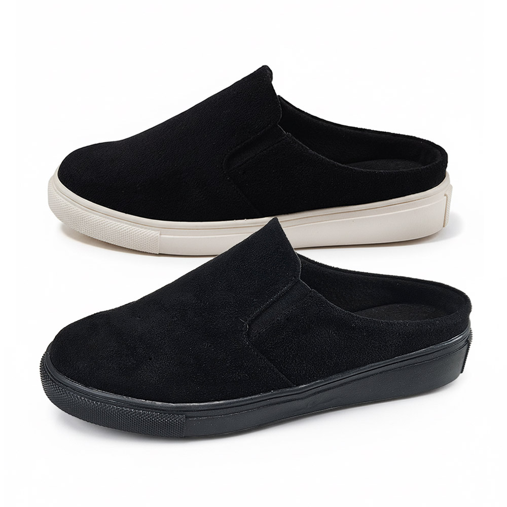 이피다빈 따뜻한 스웨이드 여성 기모 슬리퍼 블로퍼 19,500원