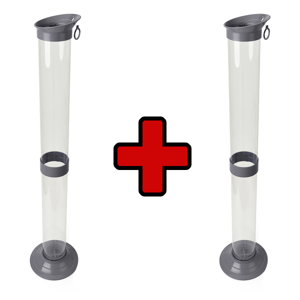 에이스샵_1+1 세트상품 종이컵디스펜서 / 종이컵수거함 1세트, 종이컵 컵수거함 종이컵홀더 디스펜서 23,900원