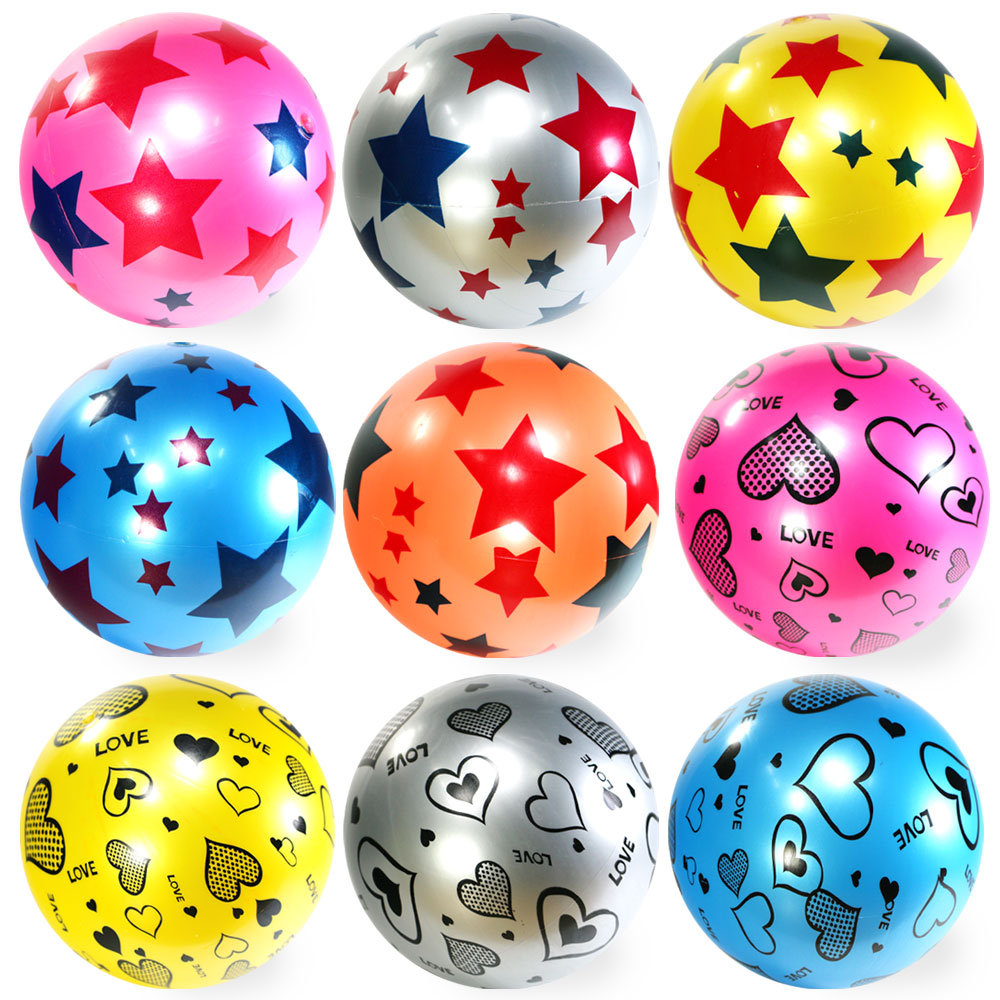 별 하트 탱탱볼 20센지 공놀이 축구공 탱공 어린이 선물 사은 판촉 방과후학교, 1개, 현재가 950원