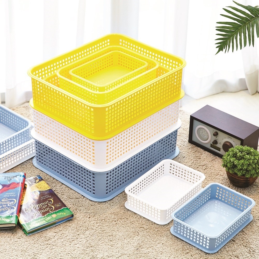 유아이원 학교 학원 유치원 어린이집 교구 다용도 수납바구니, 청색, 1개 3,500원