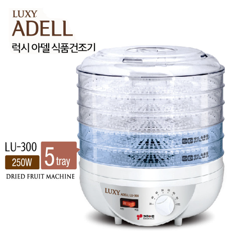 키친아트 5단 식품건조기 lu-300 원형 야채 과일 건조 애견 간식 고구마 감 말랭이 36,300원