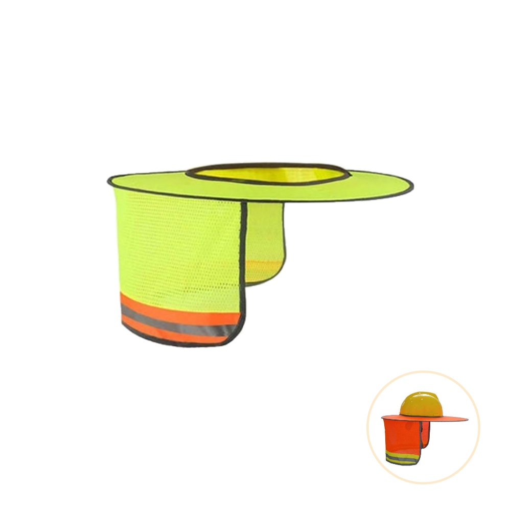 안전모 반사판 햇빗가리개 원터치 챙형 야외작업필수 자외선차단 통풍 메쉬 8,600원