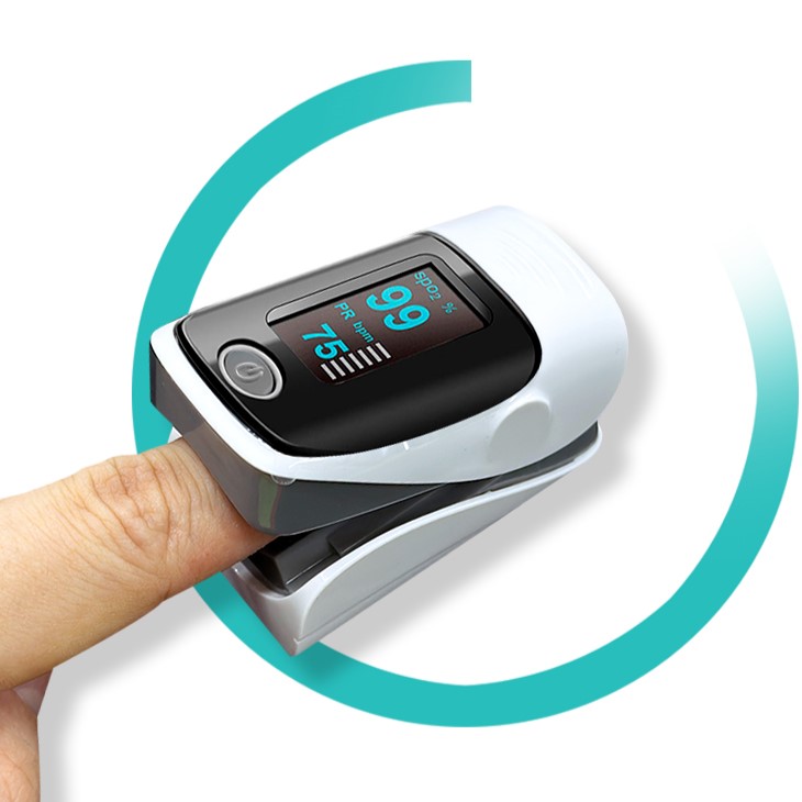 산소포화도 측정기 고급형 휴대용 옥시미터 펄스 맥박측정기 YK-80BK 17,800원