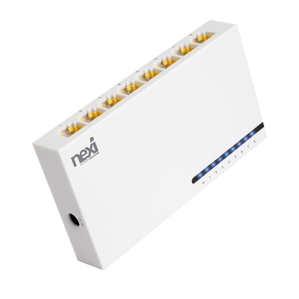 넥시 8포트 기가비트 스위치허브, NX-SG1008N, 1개 17,530원