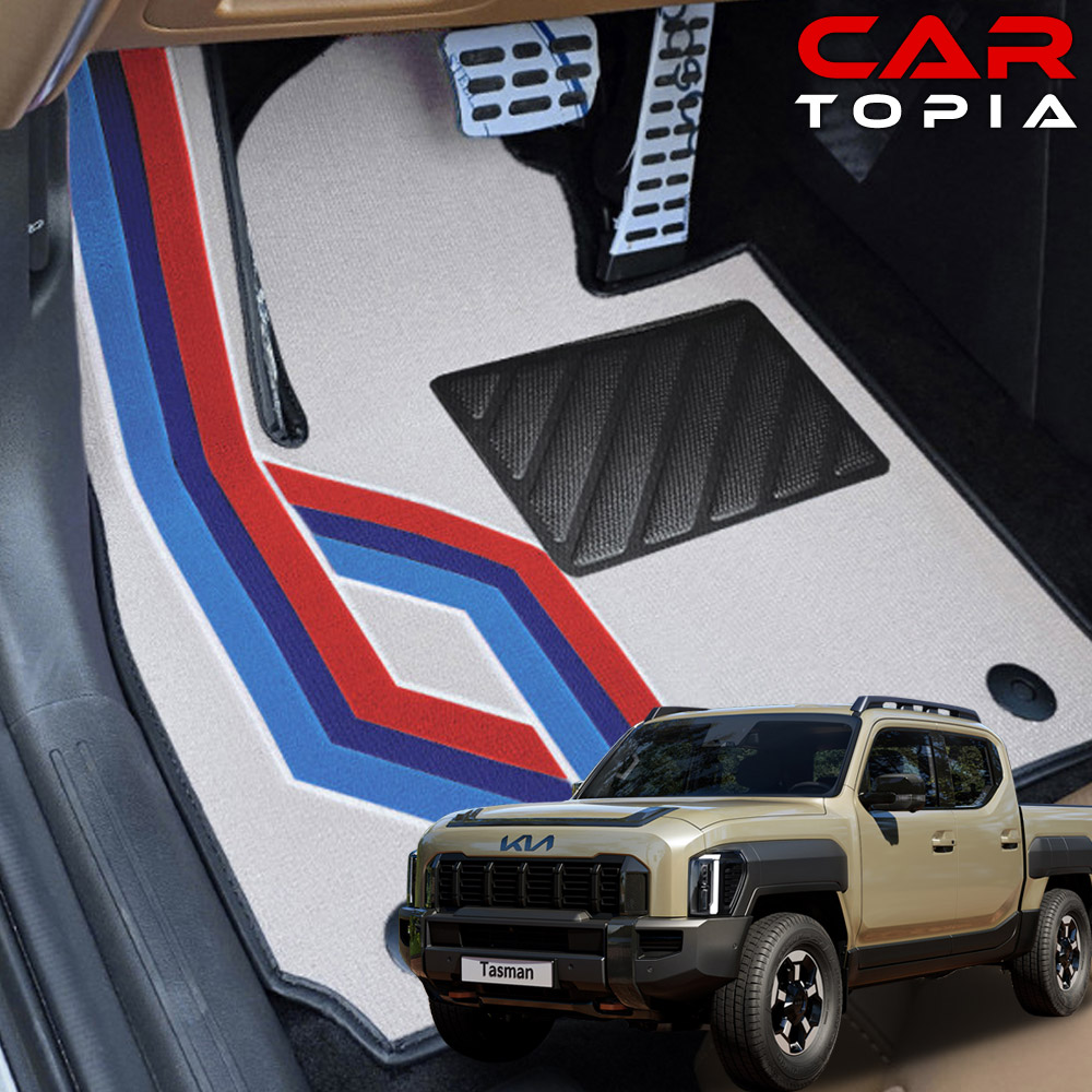 카토피아 2026 기아 타스만 라인 디자인 카매트 프리미엄 자동차 카매트 발판 용품 89,000원