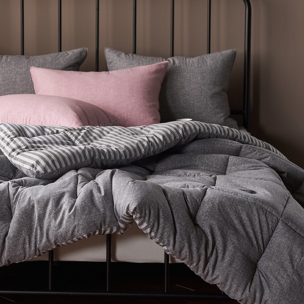 [국내생산]도르리 밀크 마이크로워싱 사계절 친환경 옥수수솜 차렵이불 58,750원