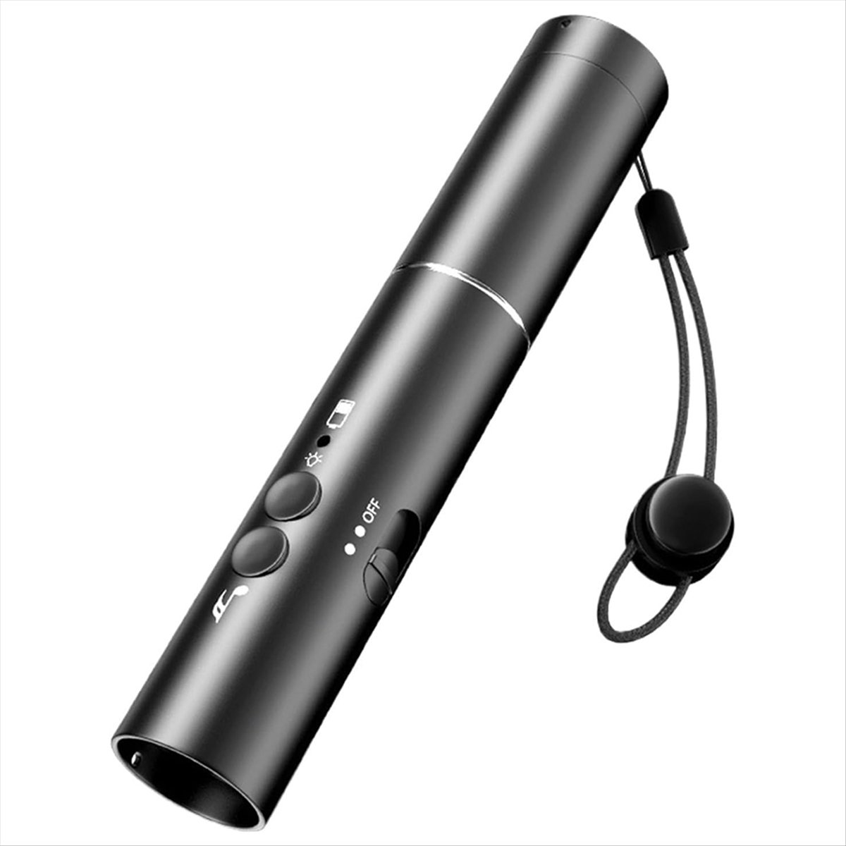 USB 충전 기능이 있는 전자 호루라기, 축구 축구 인명구조원 교실용 스포츠 호루라기 휴대용 손전등 10,650원