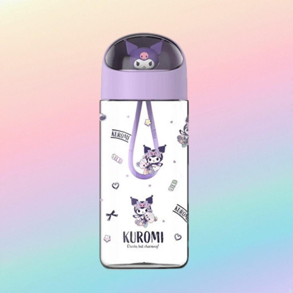 산리오 정품 어린이 투명 우주캡슐 트라이탄 물병 500ml 14,490원