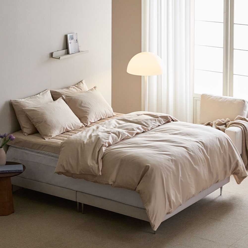 바운티풀 호텔침구 60수 순면 100% 침구세트 SS Q K, 베이지 64,900원