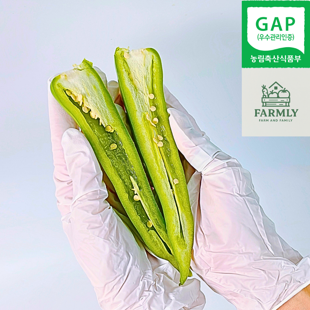 GAP인증]AGI 고추,혈당케어,다이어트,당조고추 (500g,1kg,2kg,3kg,5kg), 1박스, 당조고추 5kg 69,020원