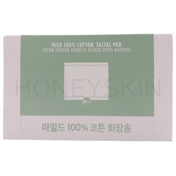 더페이스샵 데일리뷰티툴즈 마일드 100% 코튼 화장솜 80매 11,200원