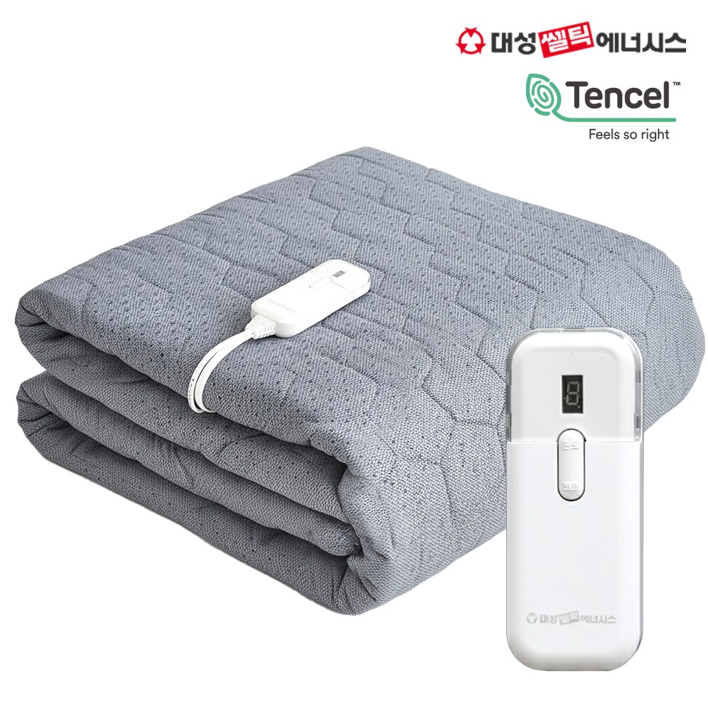 26년형 대성쎌틱 텐셀 탄소매트 카본 전기장판 EMF인증 아동용섬유인증 KC인증 전자파차단 원적외선 그래핀 워셔블 세탁가능 69,000원
