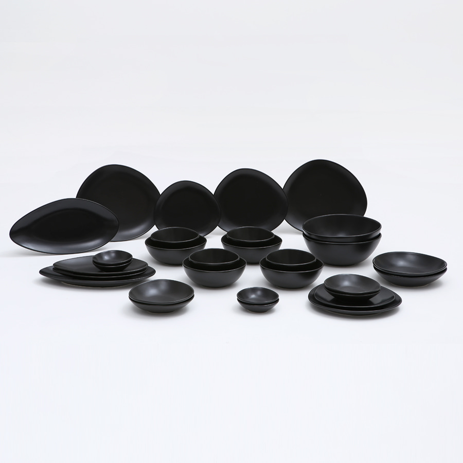 스톤 도자기 4인 한식 식기 그릇세트 30P 131,700원