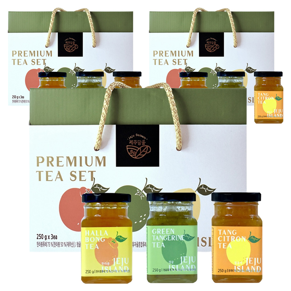 제주담움 프리미엄 차 250g x 3종 세트 57,670원