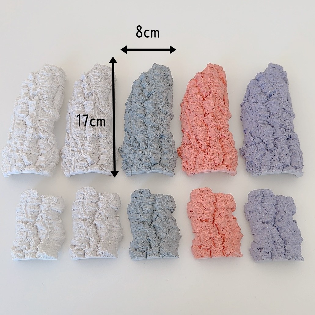 인조 코르크 튜브 탈피보드 은신처 코르크보드 백업 크레 도매밤 파충류, 1개, L 연그레이 12,800원