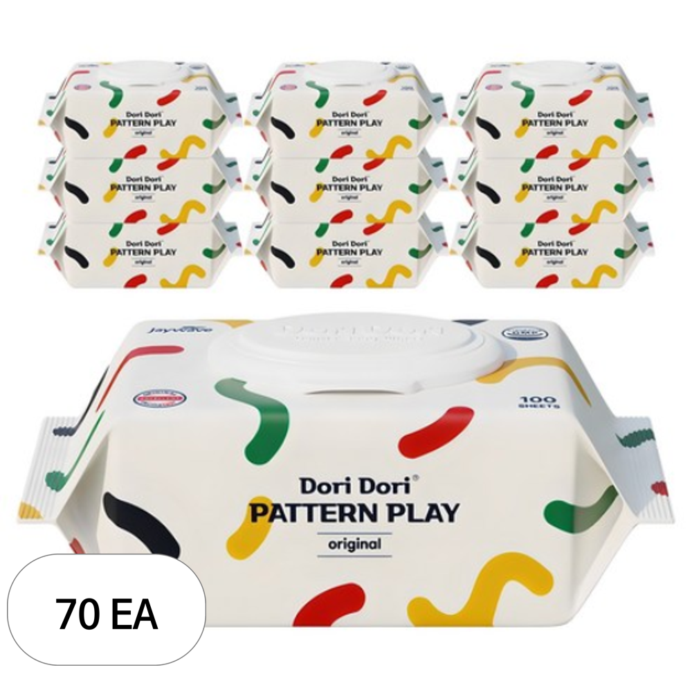 도리도리 패턴플레이 오리지널 아기물티슈 캡형 130,010원