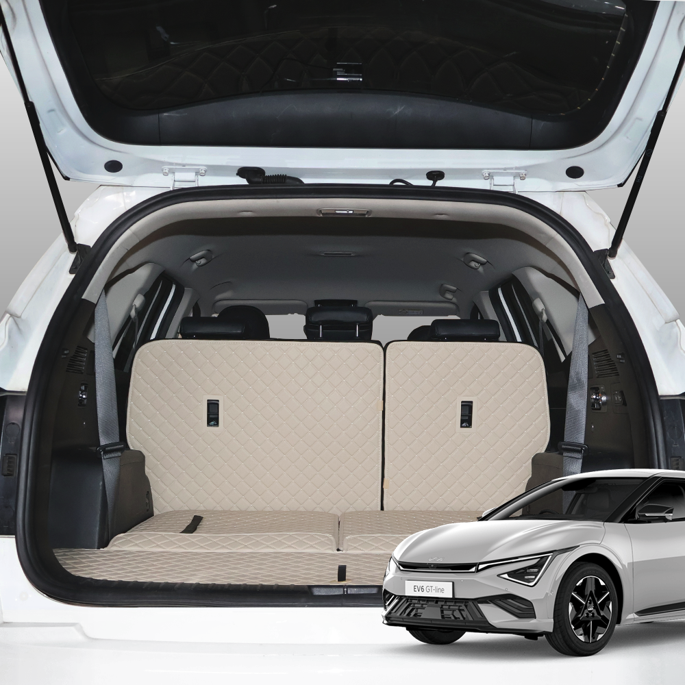 EV6 GT 트렁크매트 등받이 차박 자동차용품, 기아 EV6 (=GT) 23년 ~ 39,900원