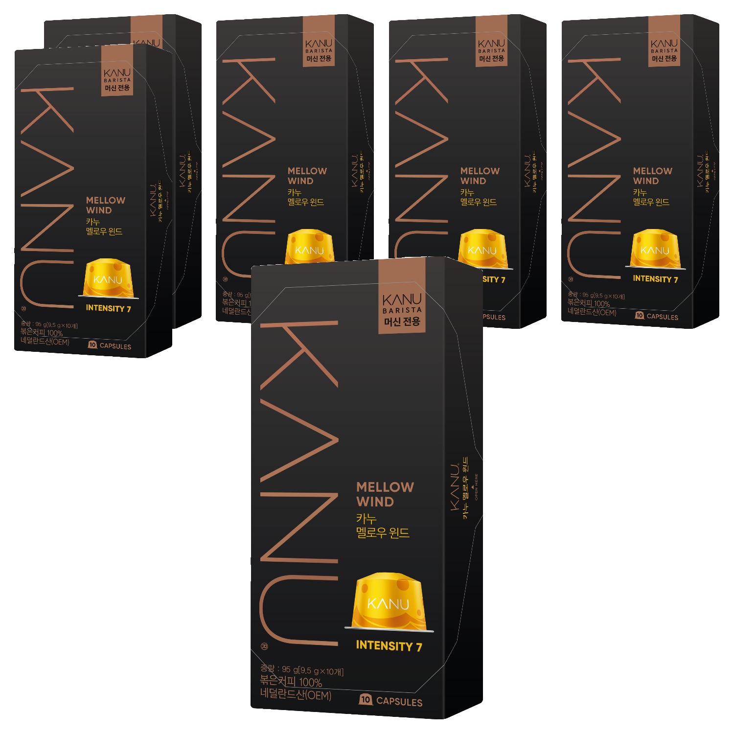 카누 바리스타 머신 전용 캡슐커피 멜로우윈드 40,510원