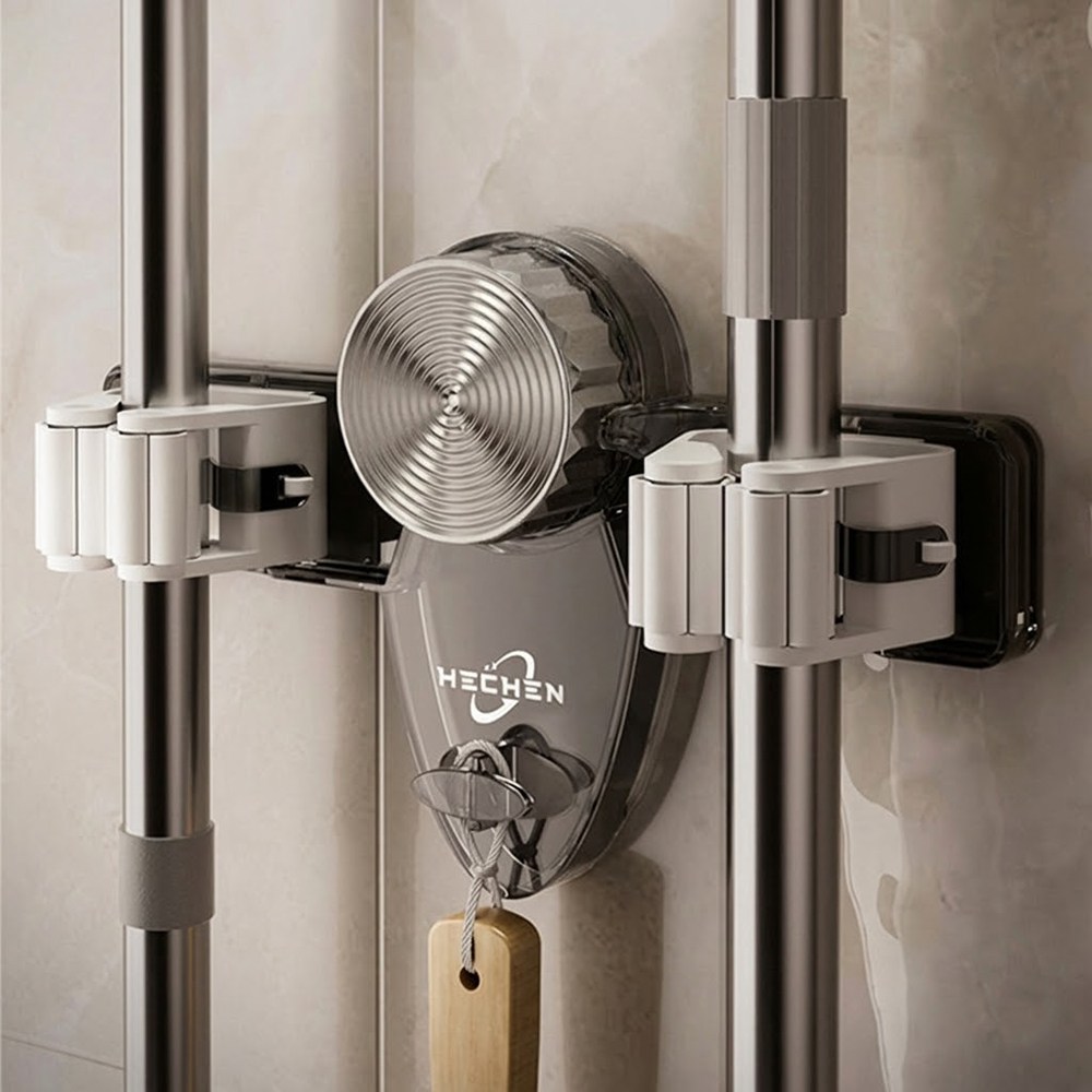 Briturn 청소도구 후크 흡착식 밀대걸이 11,000원