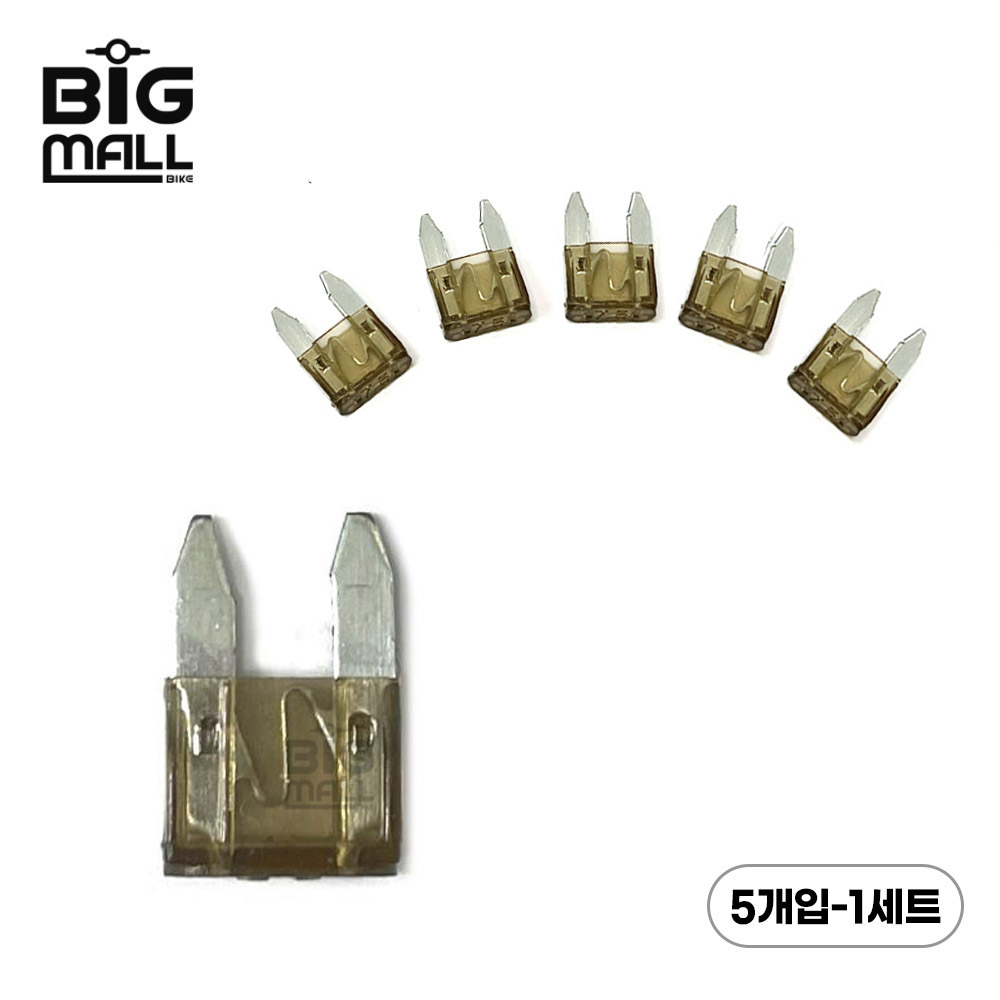 카퓨즈 오토바이 스쿠터 휴즈 소형 고속 전류 제어 5개입 3,950원