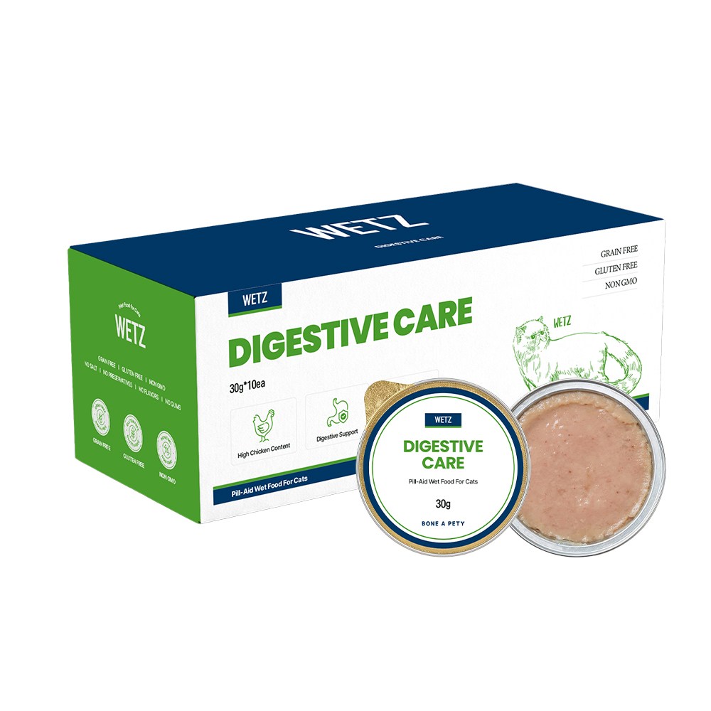 본아페티 고양이 소화&흡수 기능성 습식 캔 사료 투약보조겸용 무항생제, 1개, 30g, 닭 1,600원