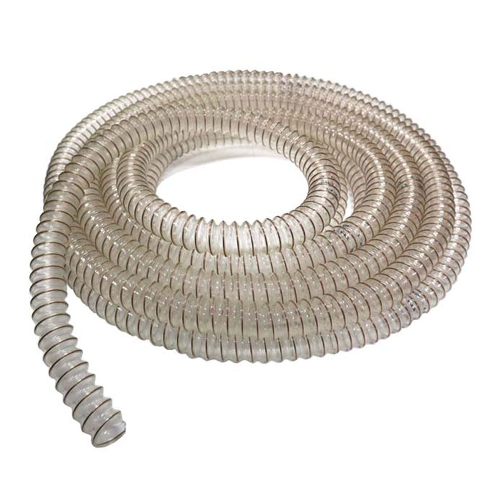 정전기방지 우레탄닥트호스 내경38mm x10M 분진흡입 집진설비 투명 닥트호스, 1개 82,650원