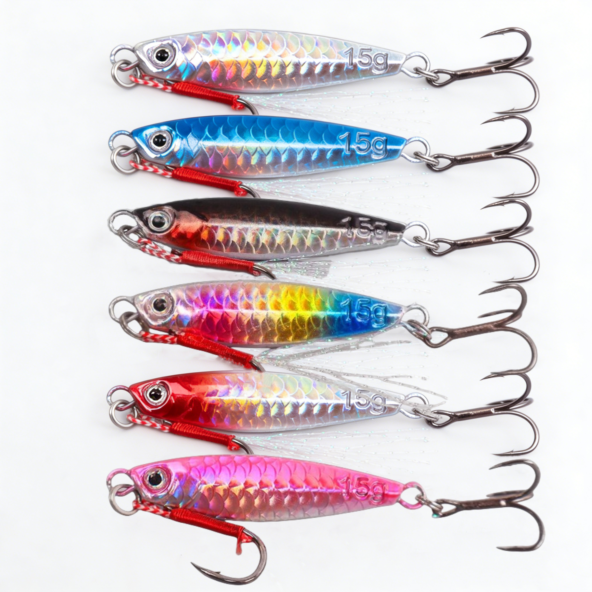 메탈지그 크롬 루어 6종세트 9,900원