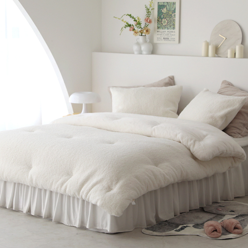 베이직톤 메리미 양털 극세사 양면 겨울 차렵이불 69,900원