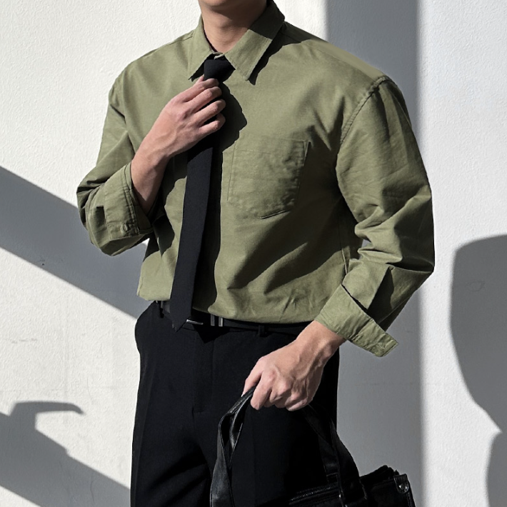 면 100% 고퀄리티 남자 오버 루즈핏 고밀도면 카라 옥스포드 셔츠 빅사이즈 24,510원