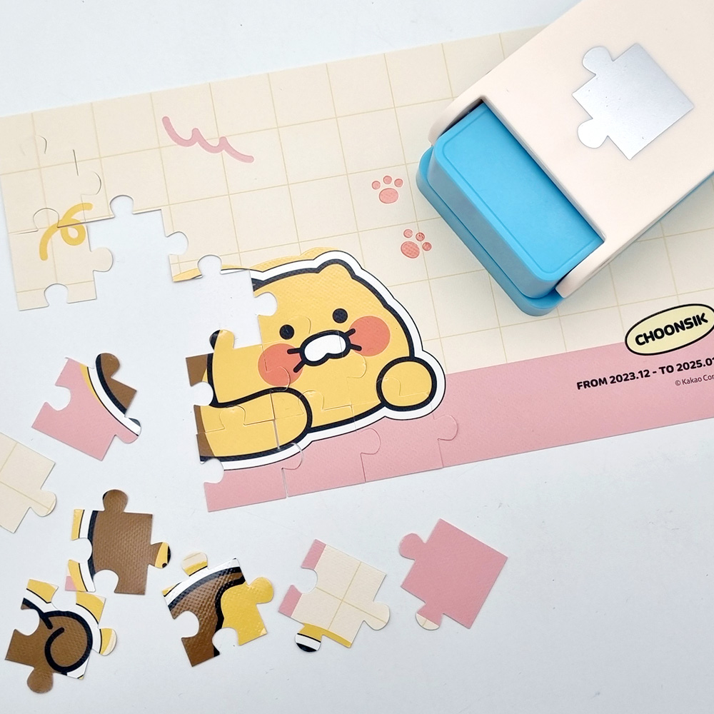 더이안 퍼즐펀치 퍼즐 만들기 모양펀치 펀칭기, 1개 12,000원