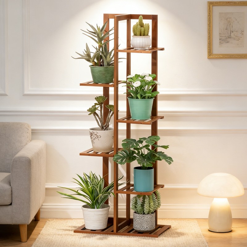 쿠리브 거실 화분 거치대 인테리어 다용도 선반 정리대 33,800원